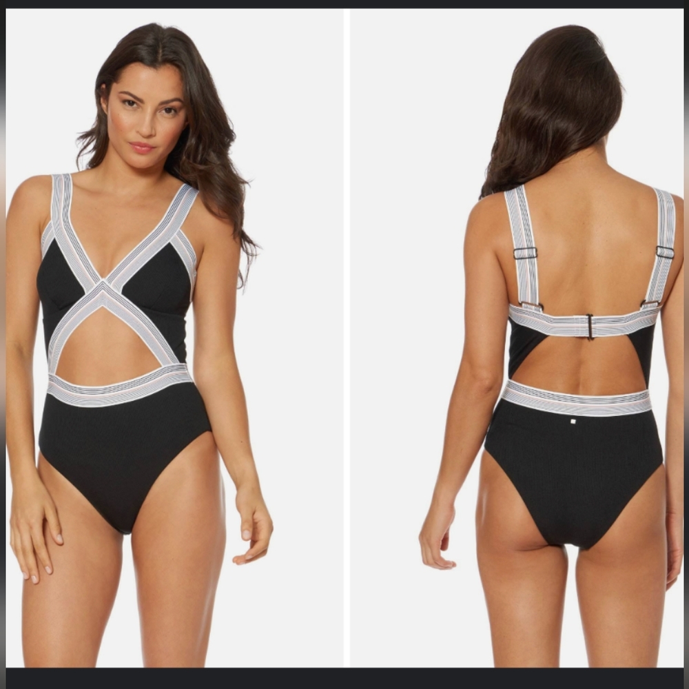 Dolce Vita "Blaire" One piece swimsuit - Black Size: Medium